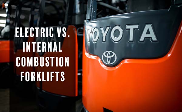 Read more about the article Electric vs. Internal Combustion Forklifts