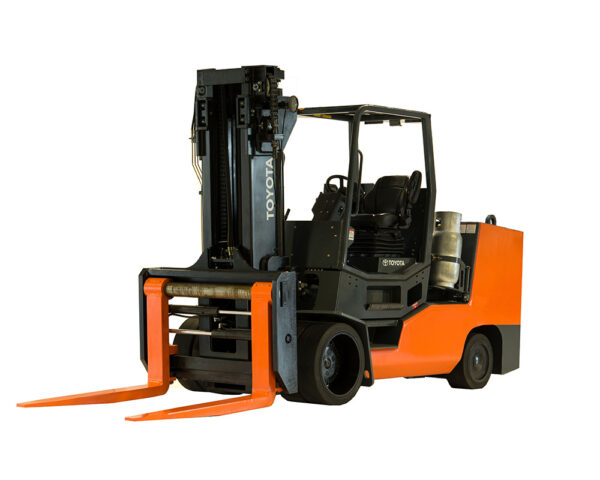 Toyota High Capacity Large Internal Combustion Cushion Forklift