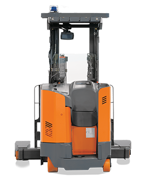 The rear of the Multidirectional Reach Truck