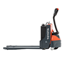 Toyota Electric Walkie Pallet Jack side view