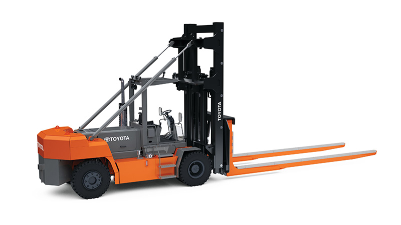 Side view of Marina Forklift