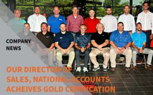 Read more about the article Our Director of Sales, National Accounts achieves Gold Certification