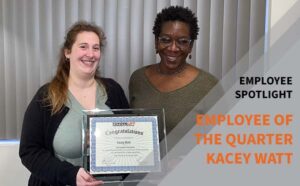 Read more about the article Our Employee of Q4 2023 is Kacey Watt!